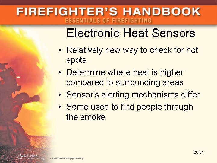 Electronic Heat Sensors • Relatively new way to check for hot spots • Determine