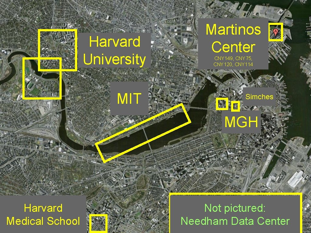 Harvard University MIT Martinos Center CNY 149, CNY 75, CNY 120, CNY 114 Simches