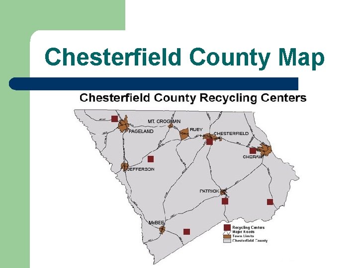 Chesterfield County Map 