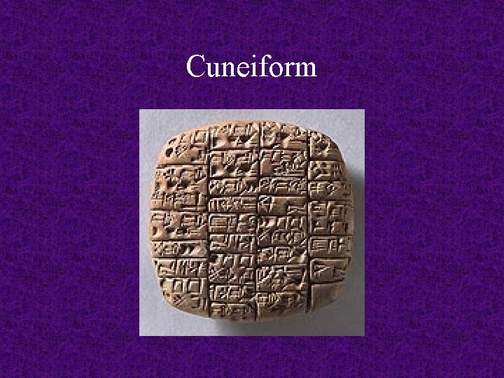 Cuneiform 