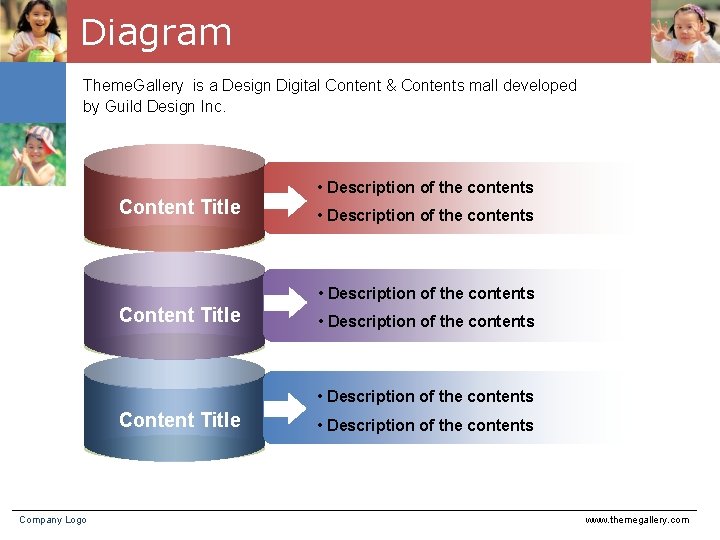 Diagram Theme. Gallery is a Design Digital Content & Contents mall developed by Guild