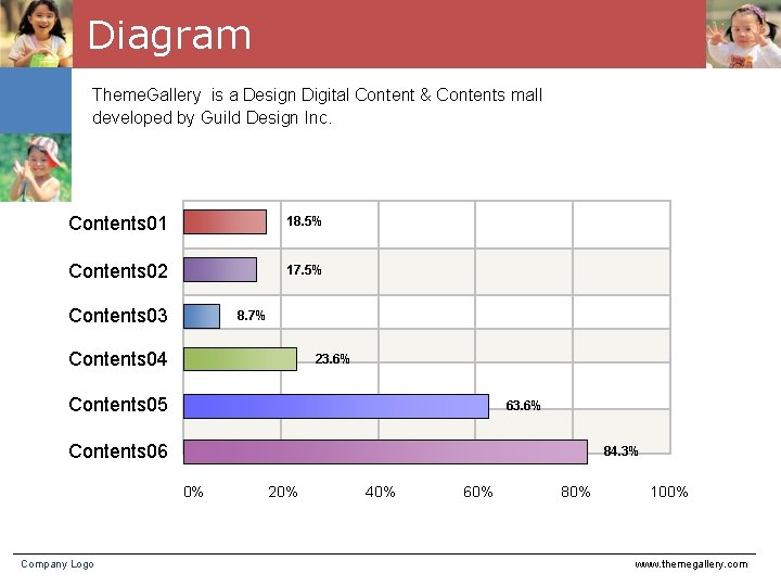 Diagram Theme. Gallery is a Design Digital Content & Contents mall developed by Guild