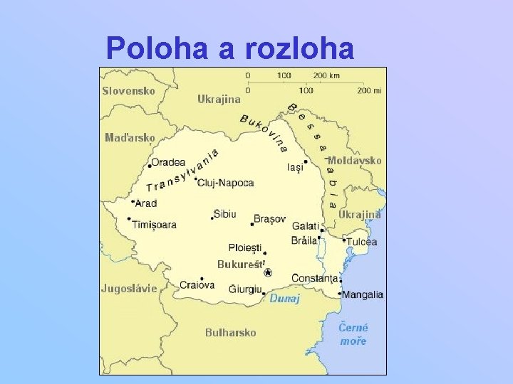 Poloha a rozloha 