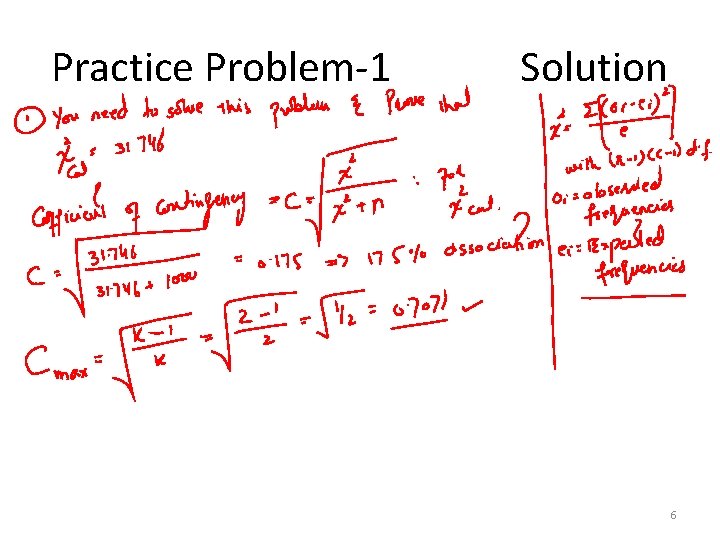 Practice Problem-1 Solution 6 