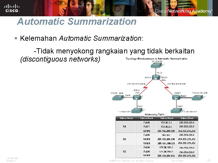 Automatic Summarization § Kelemahan Automatic Summarization: -Tidak menyokong rangkaian yang tidak berkaitan (discontiguous networks)