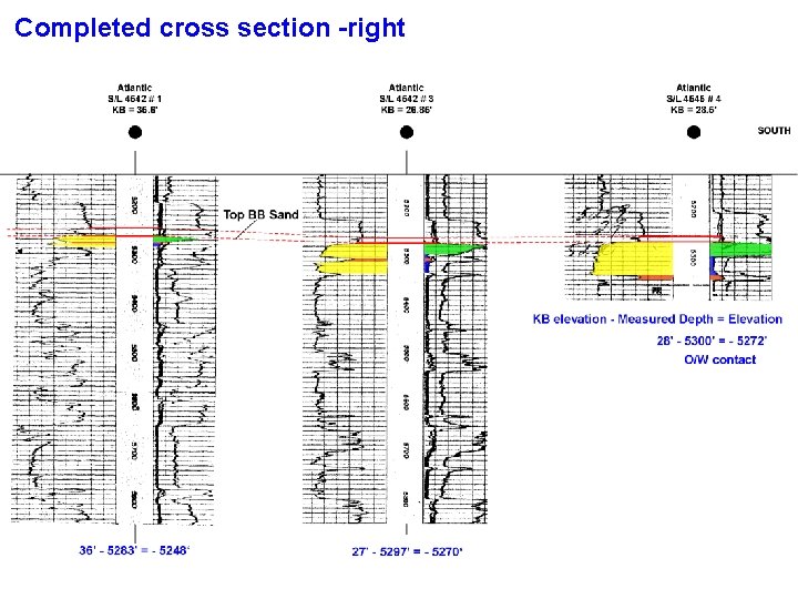 Completed cross section -right 