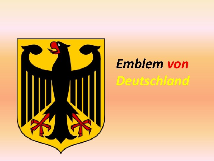 Emblem von Deutschland 