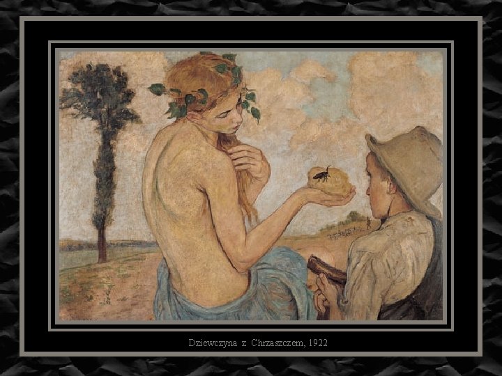 Dziewczyna z Chrzaszczem, 1922 