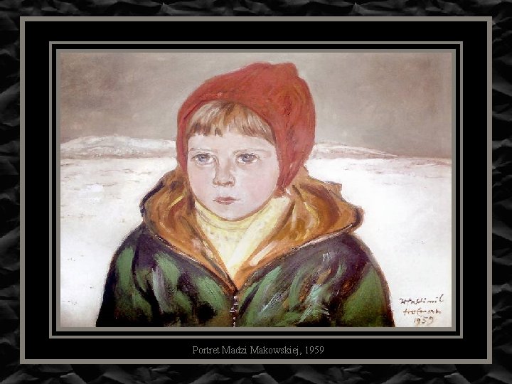 Portret Madzi Makowskiej, 1959 