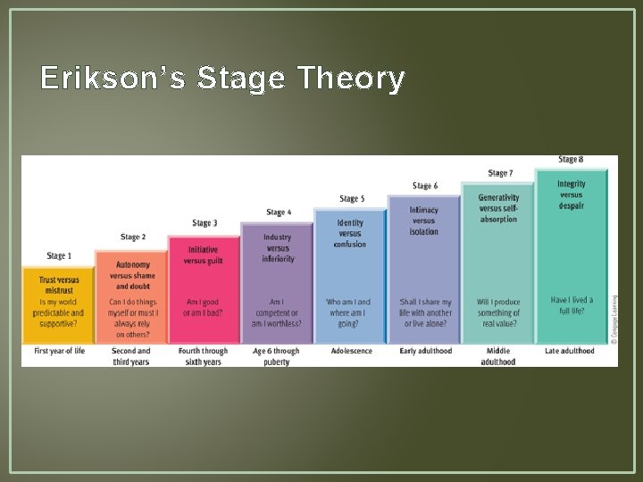 Erikson’s Stage Theory 