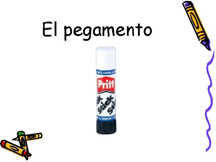 El pegamento 