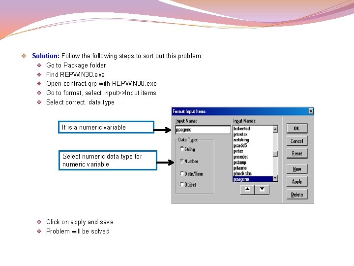 v Solution: Follow the following steps to sort out this problem: v Go to