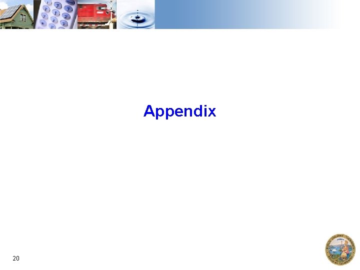 Appendix 20 