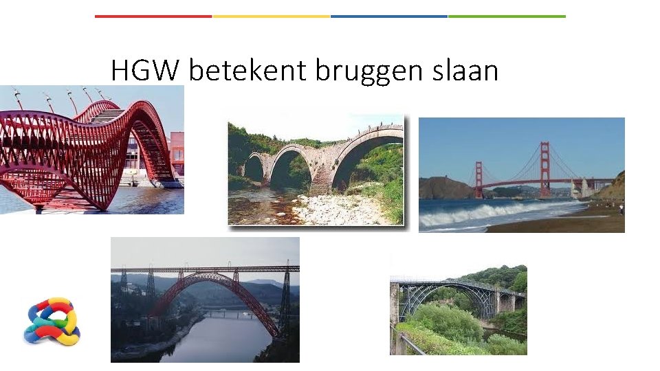 HGW betekent bruggen slaan 