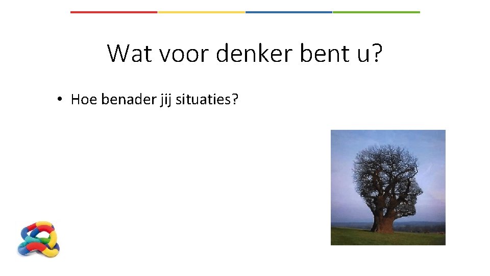 Wat voor denker bent u? • Hoe benader jij situaties? 