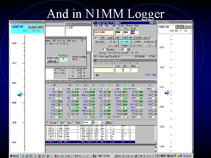 And in N 1 MM Logger 