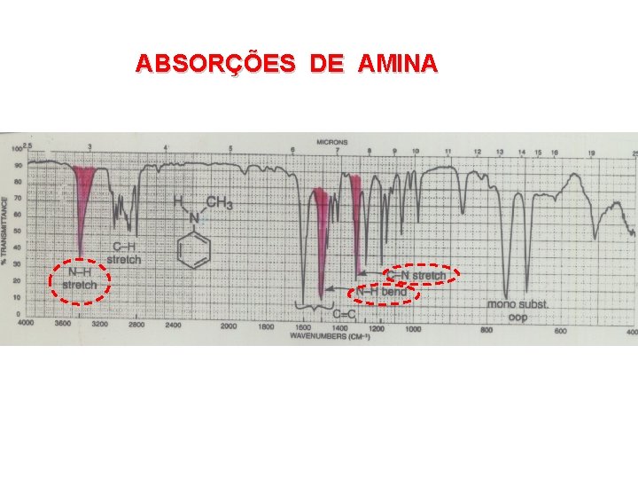 ABSORÇÕES DE AMINA 