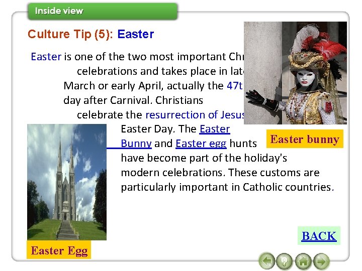 Culture Tip (5): Easter is one of the two most important Christian celebrations and