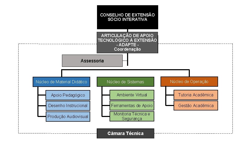 CONSELHO DE EXTENSÃO SÓCIO INTERATIVA ARTICULAÇÃO DE APOIO TECNOLÓGICO À EXTENSÃO - ADAPTE Coordenação