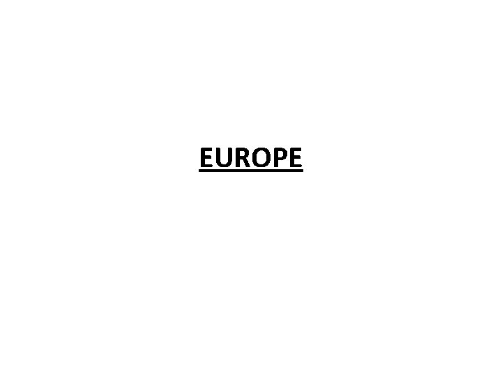 EUROPE 