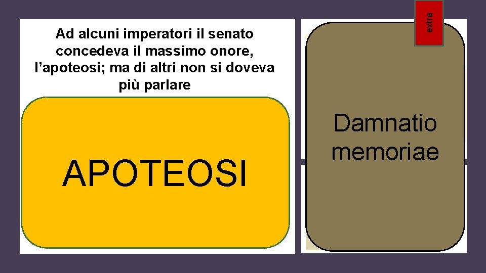 APOTEOSI extra Ad alcuni imperatori il senato concedeva il massimo onore, l’apoteosi; ma di APOTEOSI extra Ad alcuni imperatori il senato concedeva il massimo onore, l’apoteosi; ma di