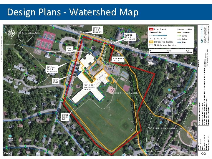 Design Plans - Watershed Map 