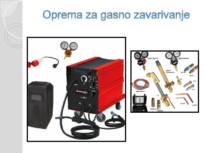 Oprema za gasno zavarivanje 