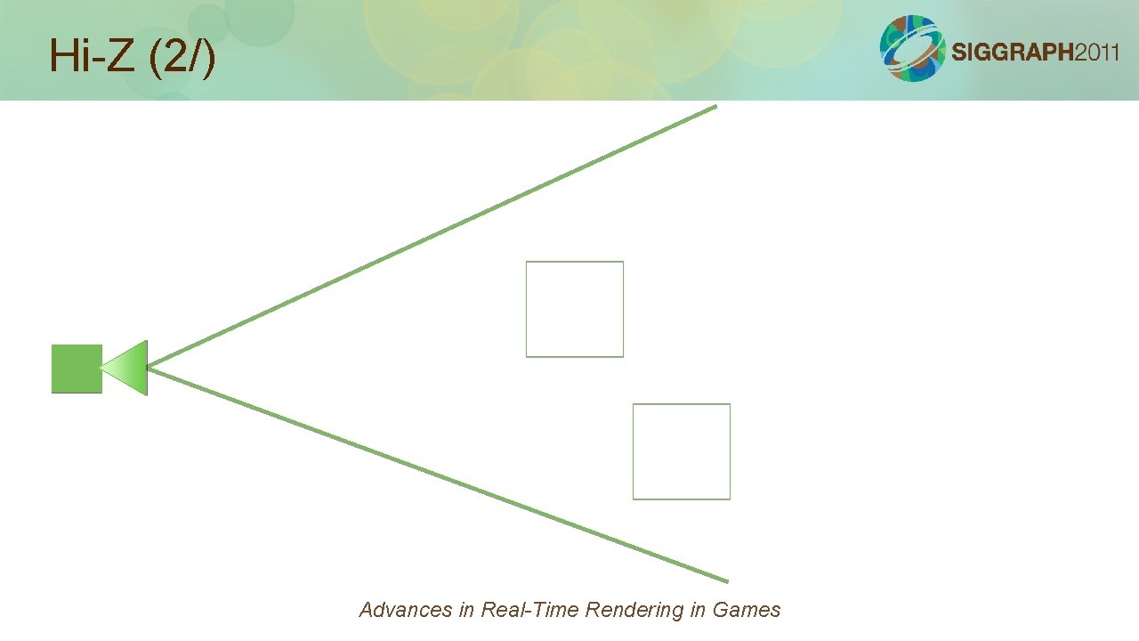 Hi-Z (2/) Advances in Real-Time Rendering in Games 