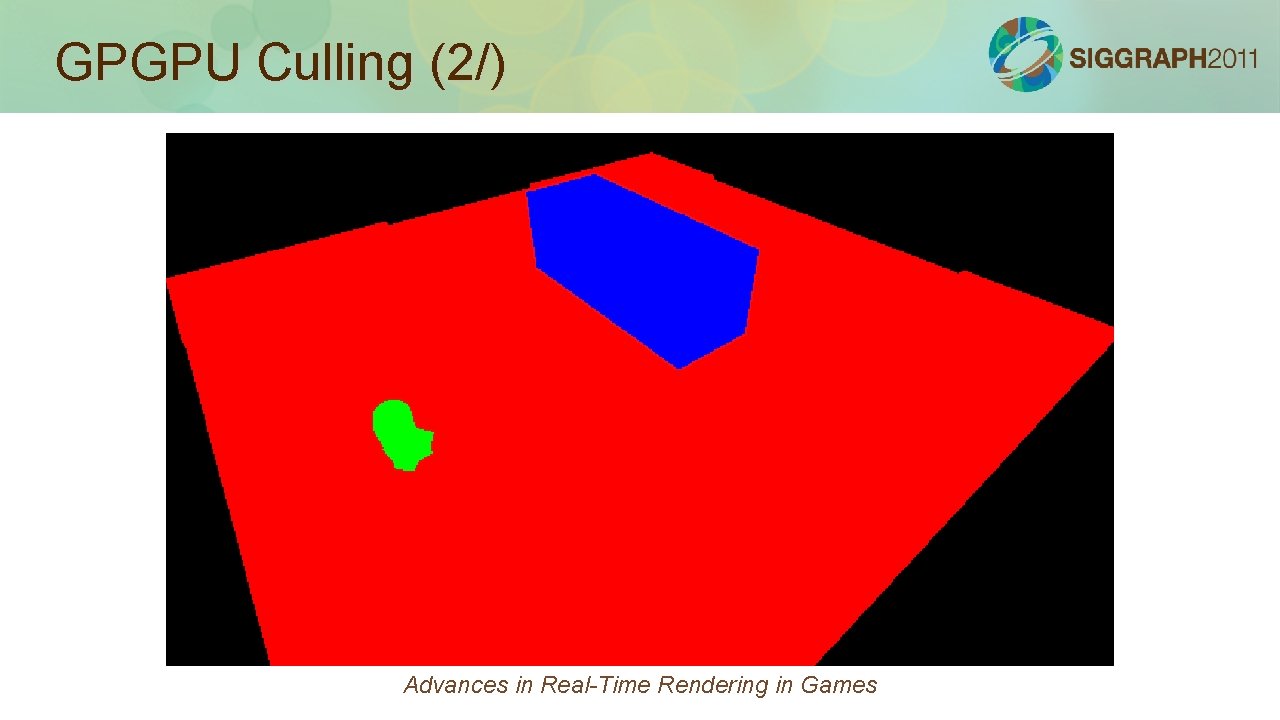 GPGPU Culling (2/) Advances in Real-Time Rendering in Games 