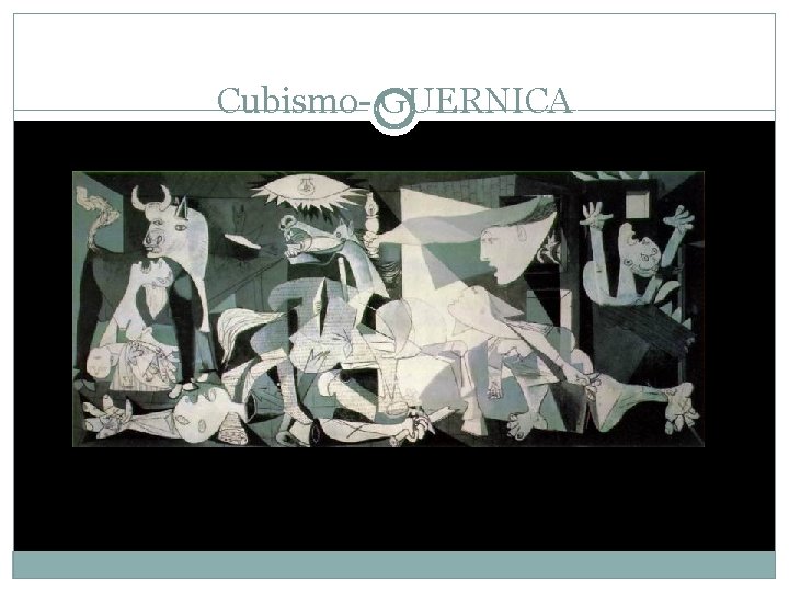 Cubismo- GUERNICA 