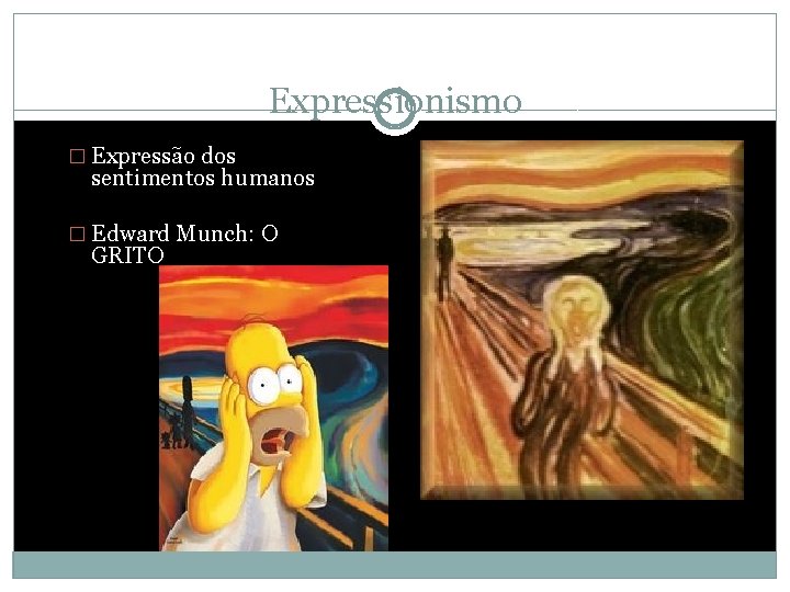 Expressionismo � Expressão dos sentimentos humanos � Edward Munch: O GRITO 