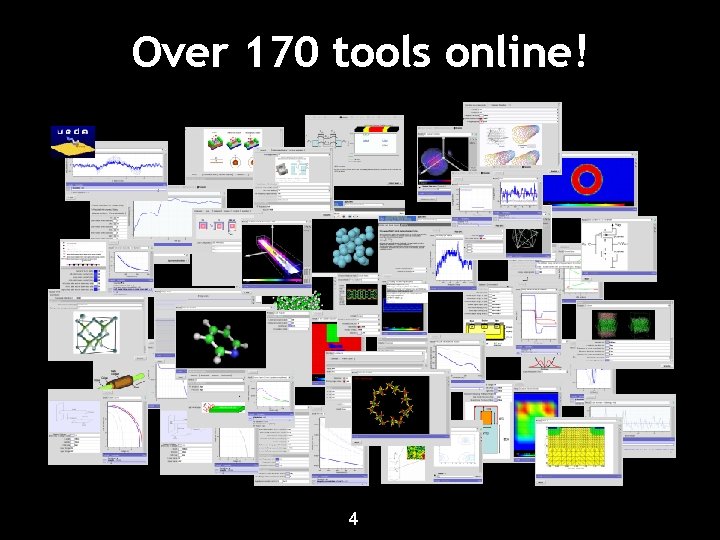 Over 170 tools online! 4 