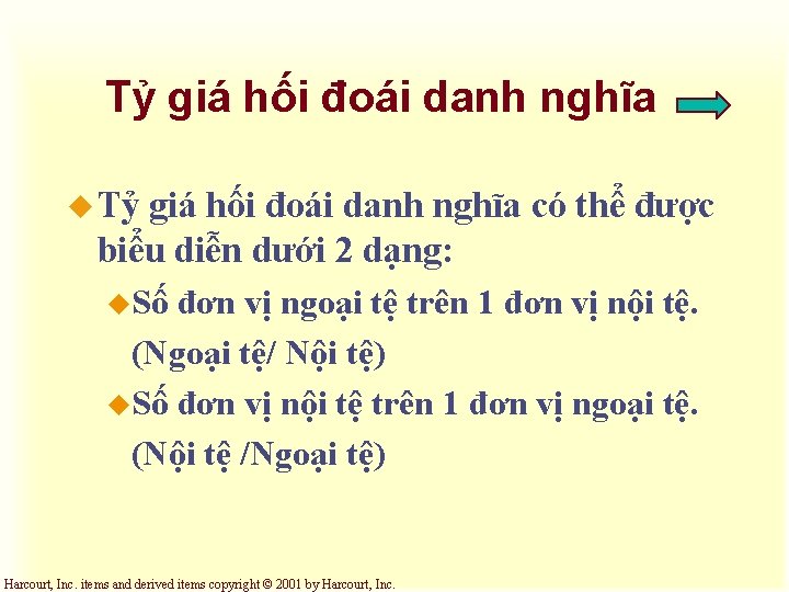 Tỷ giá hối đoái danh nghĩa u Tỷ giá hối đoái danh nghĩa có