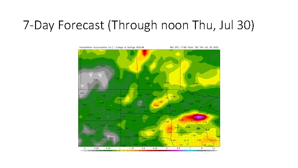 7 -Day Forecast (Through noon Thu, Jul 30) 