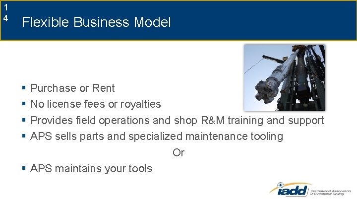 1 4 Flexible Business Model § § Purchase or Rent No license fees or 1 4 Flexible Business Model § § Purchase or Rent No license fees or