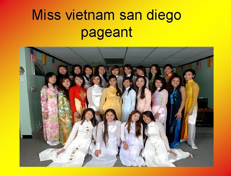 Miss vietnam san diego pageant 