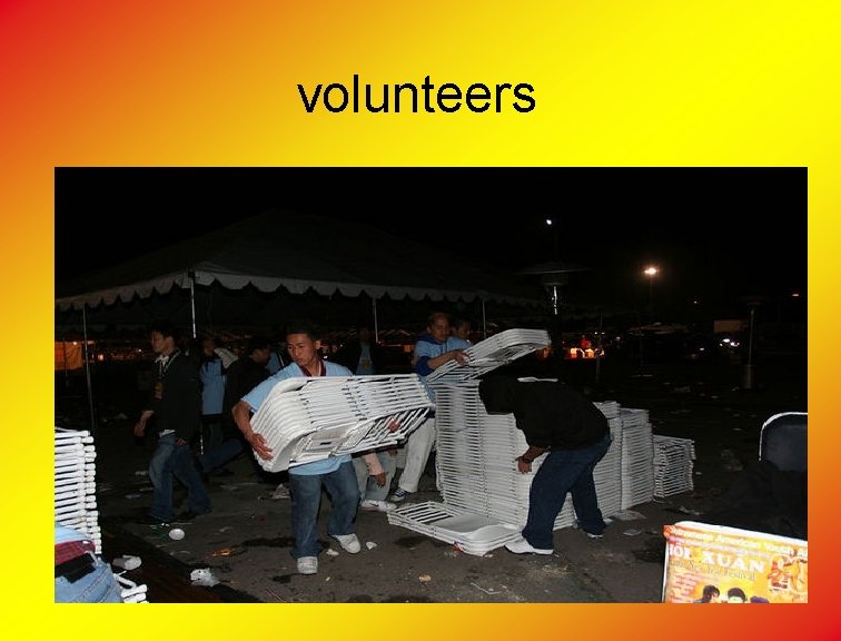 volunteers 