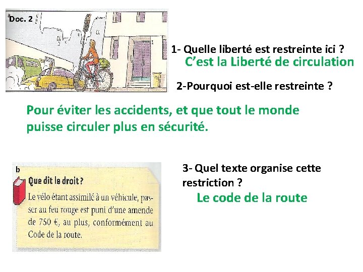 Doc. 2 1 - Quelle liberté est restreinte ici ? C’est la Liberté de Doc. 2 1 - Quelle liberté est restreinte ici ? C’est la Liberté de