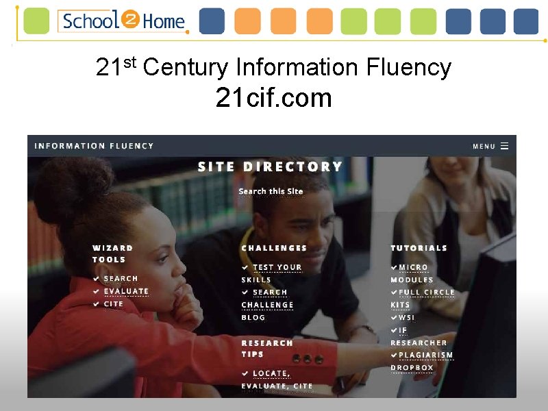 21 st Century Information Fluency 21 cif. com 21 st Century Information Fluency 21 cif. com