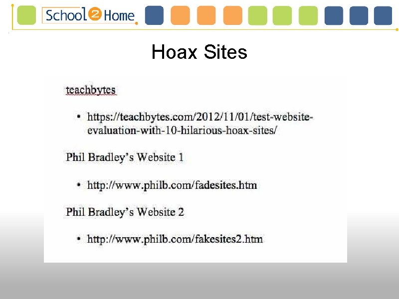 Hoax Sites Hoax Sites