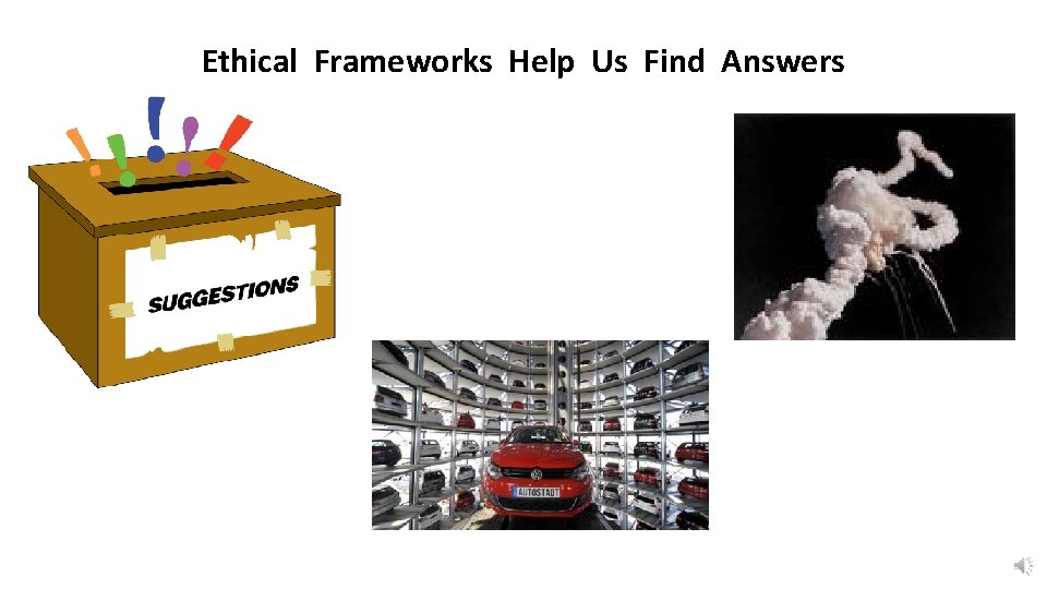 Ethical Frameworks Help Us Find Answers 