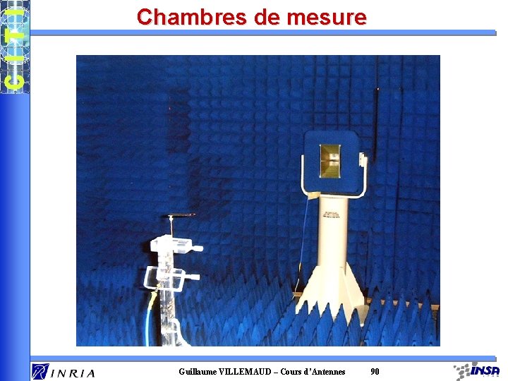 Chambres de mesure Guillaume VILLEMAUD – Cours d’Antennes 90 