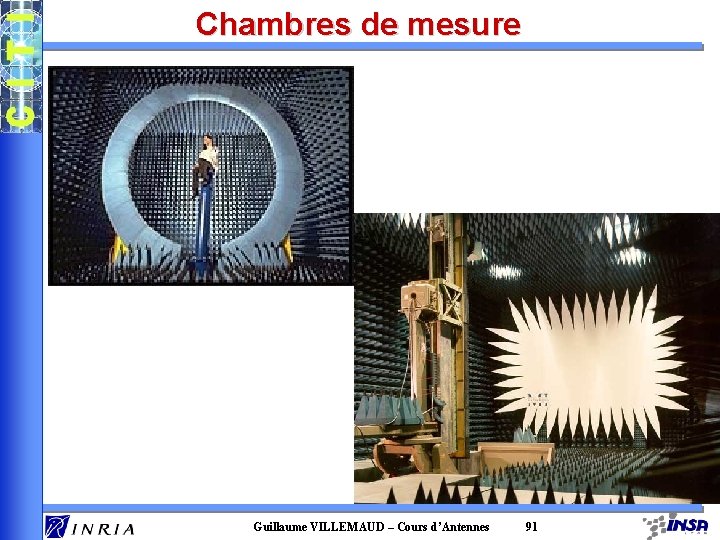 Chambres de mesure Guillaume VILLEMAUD – Cours d’Antennes 91 