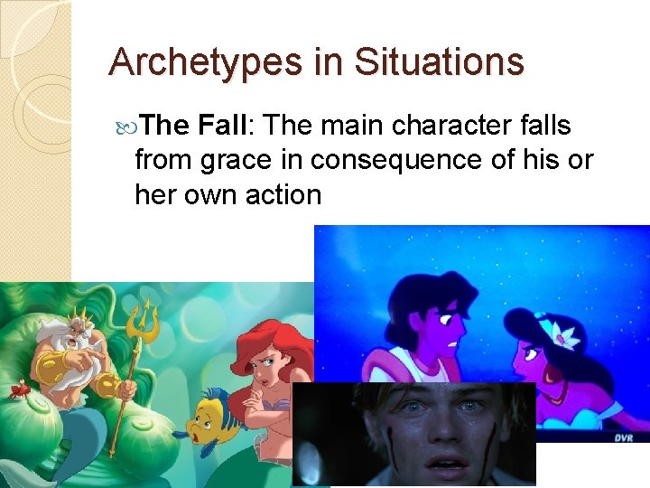 Fall Archetype Archetypes in Literature Definition of Archetype In literature