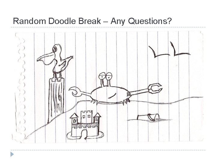 Random Doodle Break – Any Questions? 