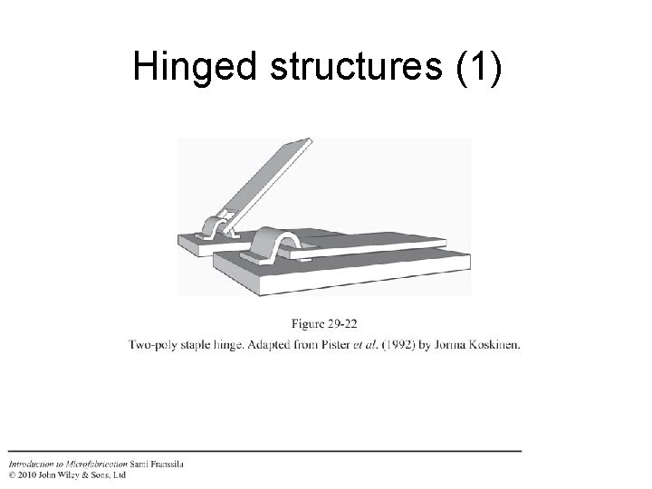 Hinged structures (1) 