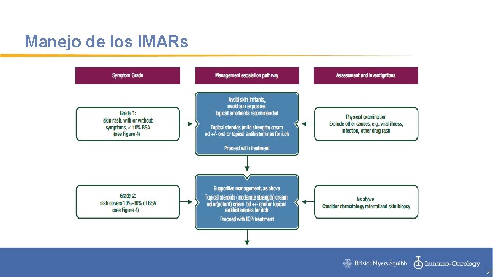 Manejo de los IMARs 20 