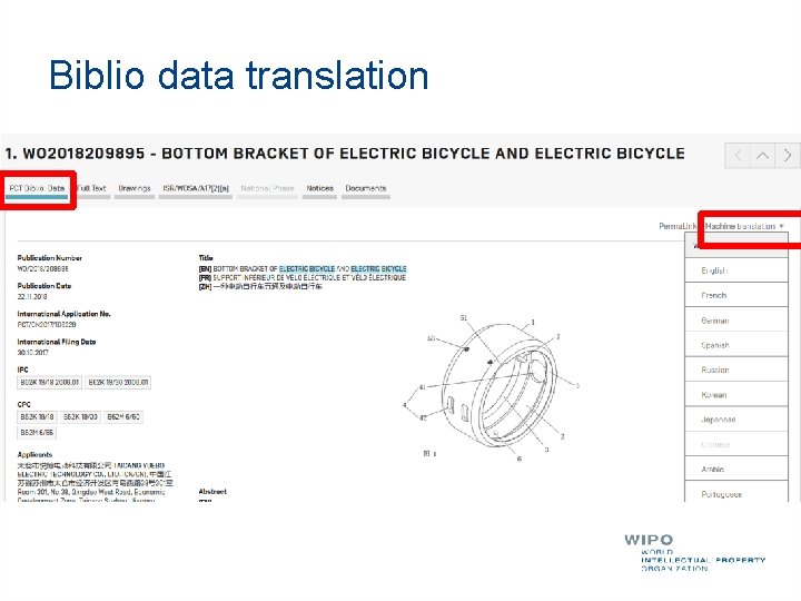 Biblio data translation 