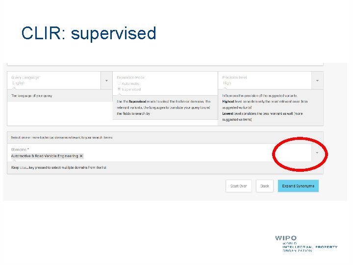 CLIR: supervised 