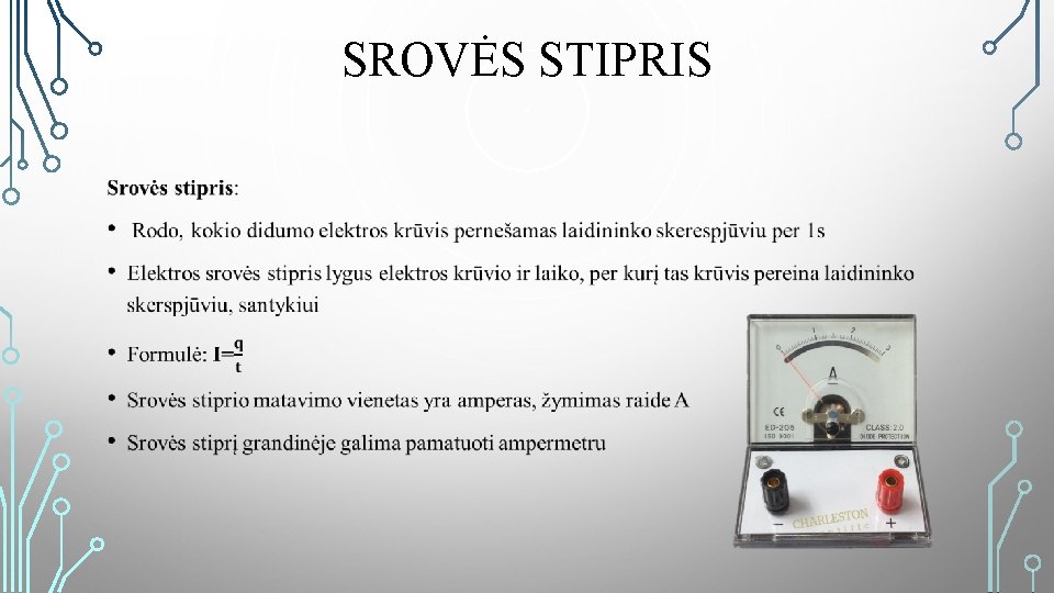 SROVĖS STIPRIS • 